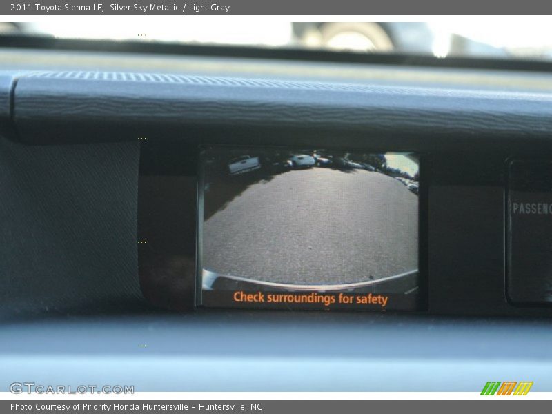 Silver Sky Metallic / Light Gray 2011 Toyota Sienna LE