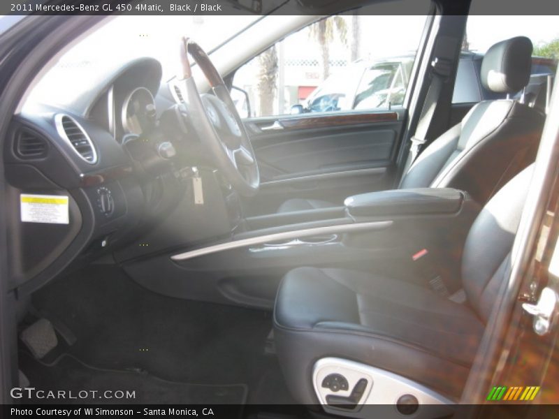 Black / Black 2011 Mercedes-Benz GL 450 4Matic