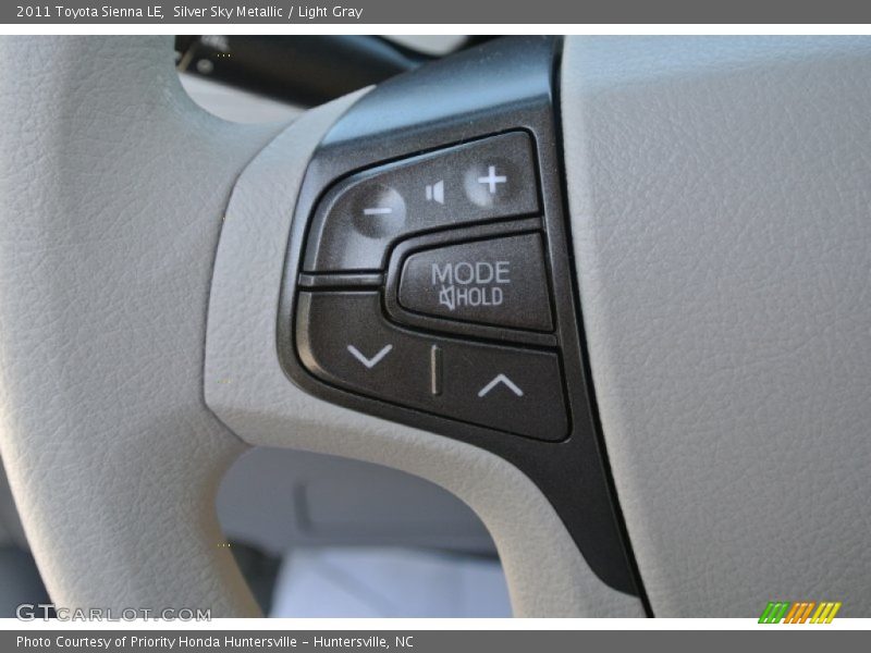 Silver Sky Metallic / Light Gray 2011 Toyota Sienna LE