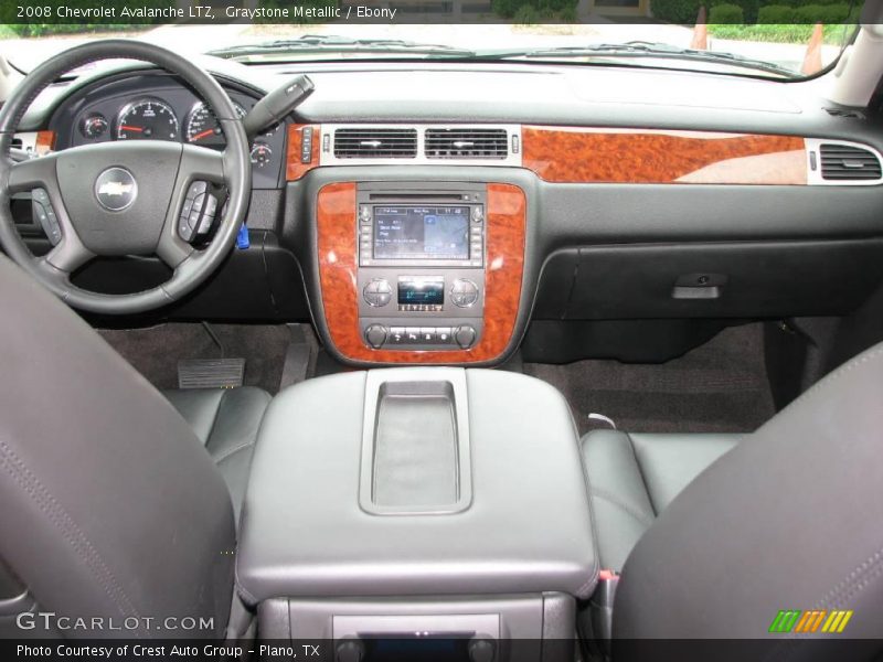 Graystone Metallic / Ebony 2008 Chevrolet Avalanche LTZ