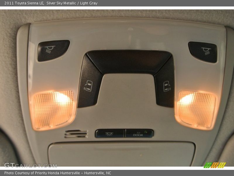 Silver Sky Metallic / Light Gray 2011 Toyota Sienna LE