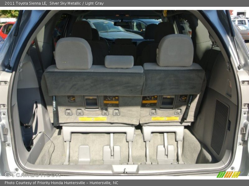 Silver Sky Metallic / Light Gray 2011 Toyota Sienna LE