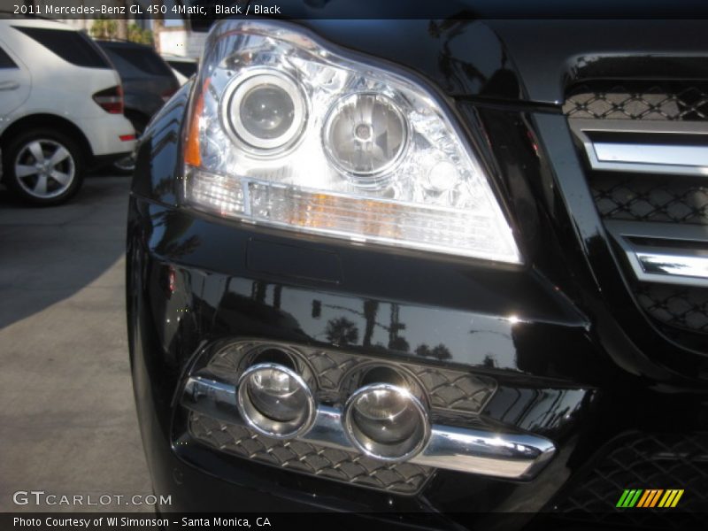 Black / Black 2011 Mercedes-Benz GL 450 4Matic