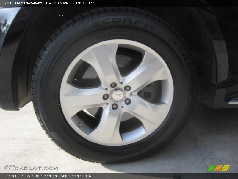 Black / Black 2011 Mercedes-Benz GL 450 4Matic