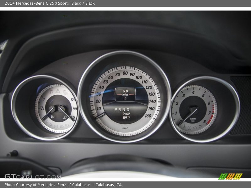 Black / Black 2014 Mercedes-Benz C 250 Sport