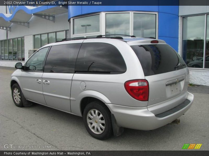 Bright Silver Metallic / Taupe 2002 Chrysler Town & Country EX