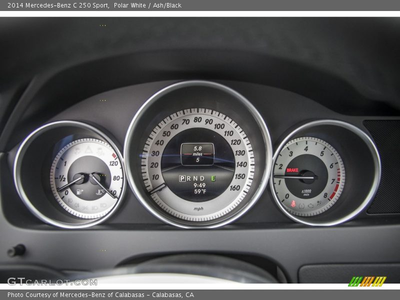 Polar White / Ash/Black 2014 Mercedes-Benz C 250 Sport