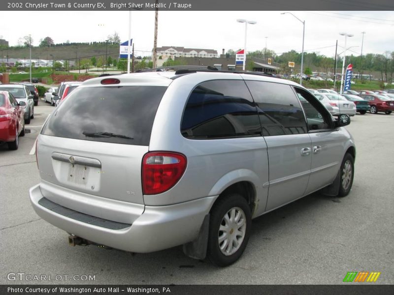 Bright Silver Metallic / Taupe 2002 Chrysler Town & Country EX