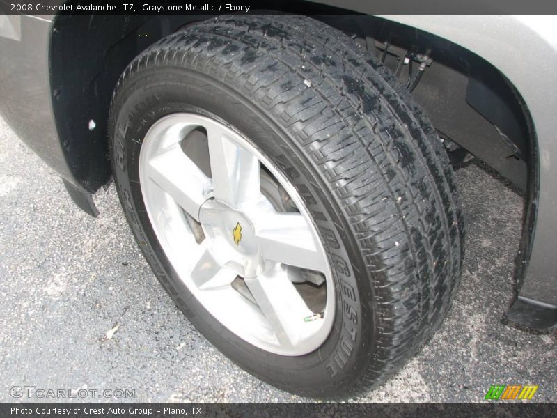 Graystone Metallic / Ebony 2008 Chevrolet Avalanche LTZ