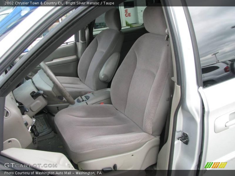 Bright Silver Metallic / Taupe 2002 Chrysler Town & Country EX