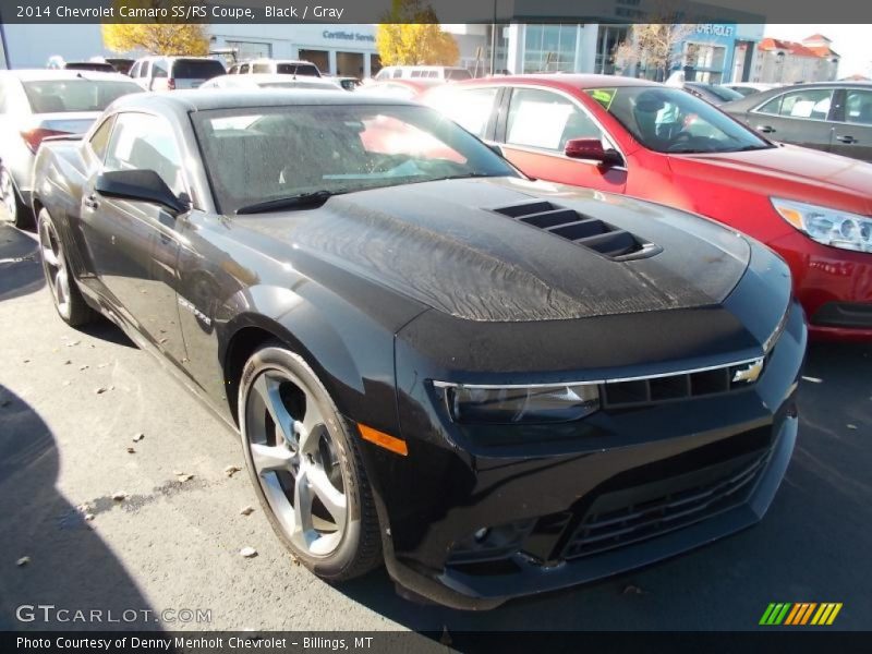 Black / Gray 2014 Chevrolet Camaro SS/RS Coupe