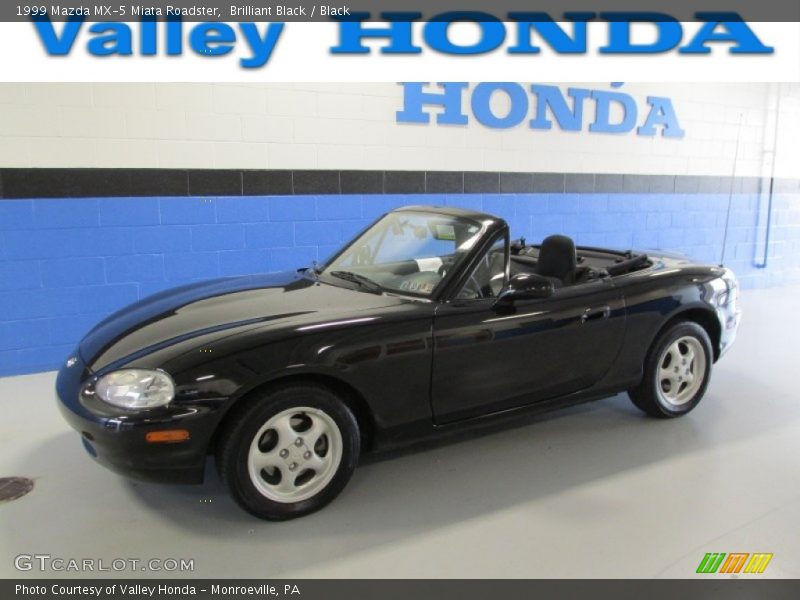 Brilliant Black / Black 1999 Mazda MX-5 Miata Roadster