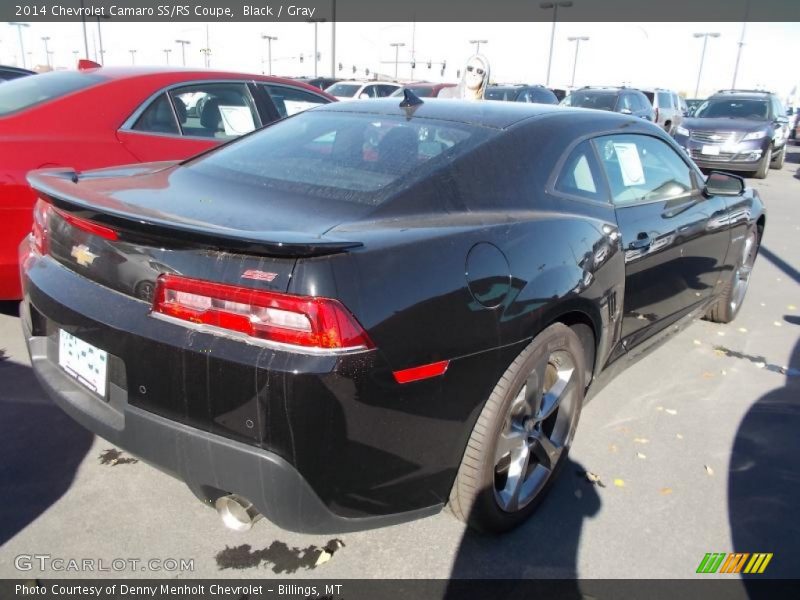 Black / Gray 2014 Chevrolet Camaro SS/RS Coupe