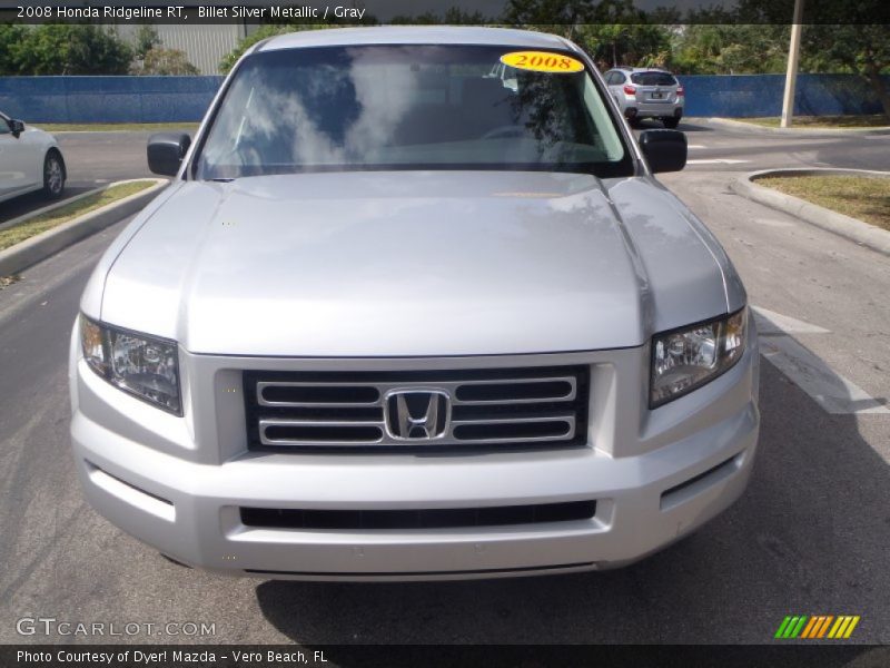 Billet Silver Metallic / Gray 2008 Honda Ridgeline RT