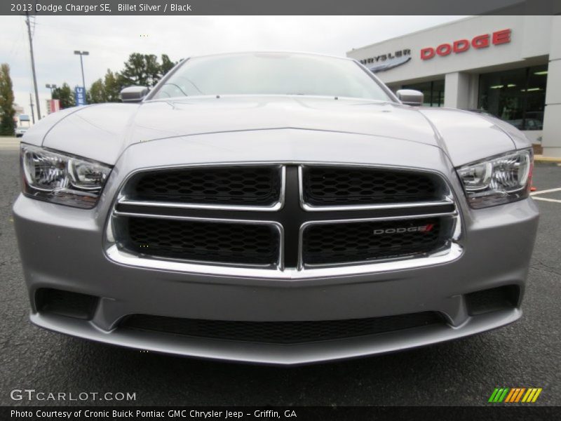 Billet Silver / Black 2013 Dodge Charger SE