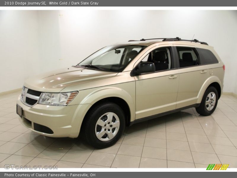 White Gold / Dark Slate Gray 2010 Dodge Journey SE
