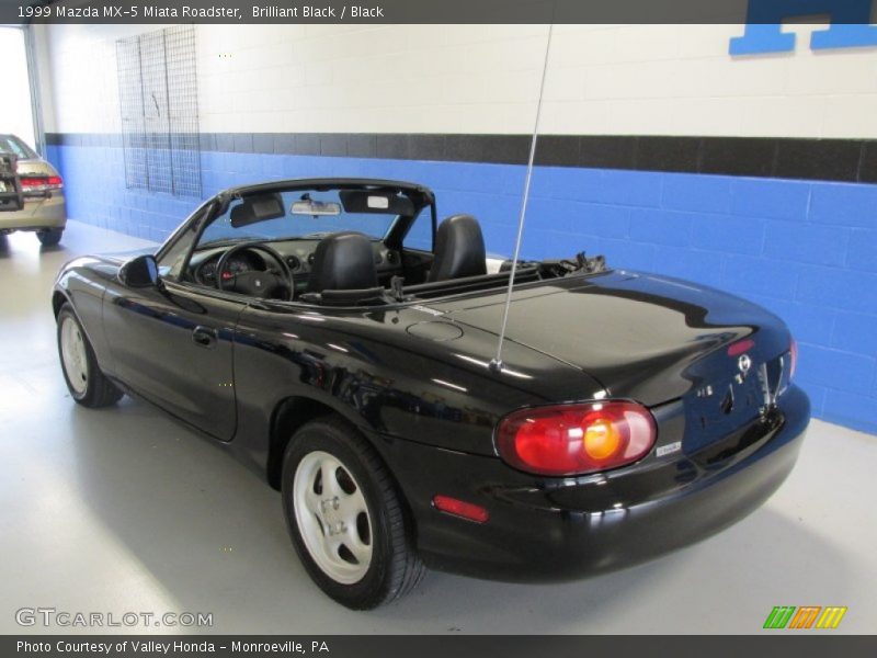 Brilliant Black / Black 1999 Mazda MX-5 Miata Roadster