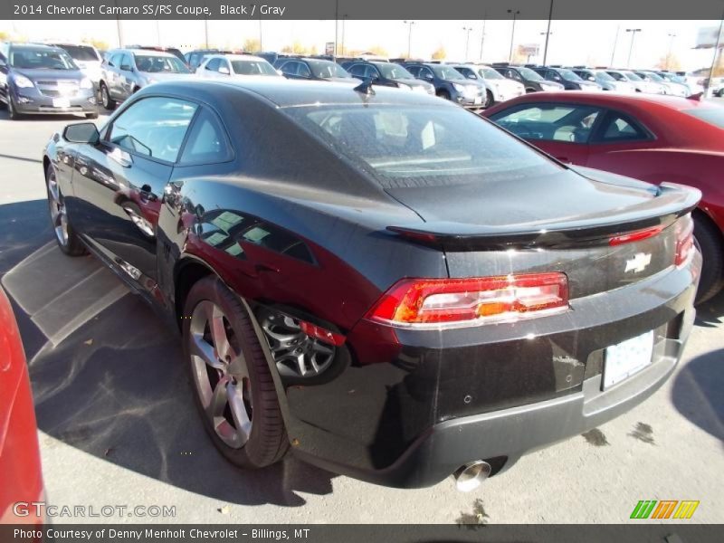 Black / Gray 2014 Chevrolet Camaro SS/RS Coupe