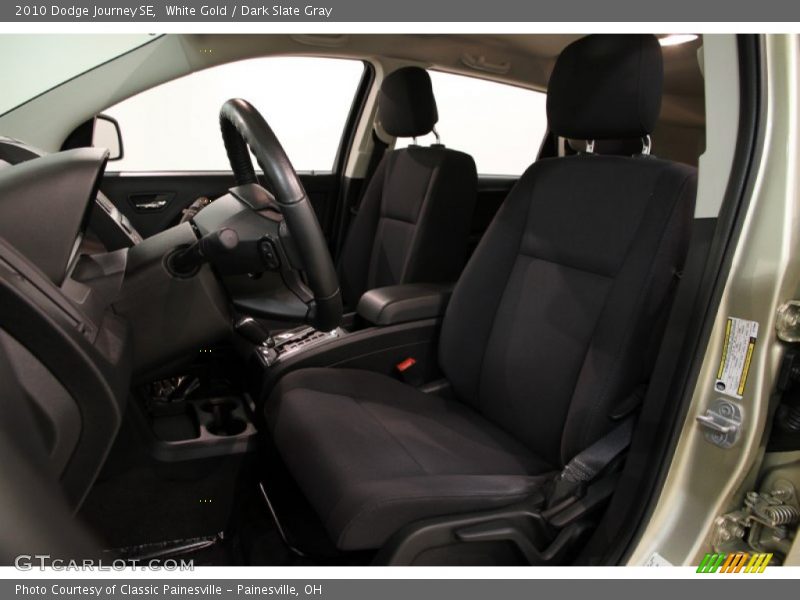 White Gold / Dark Slate Gray 2010 Dodge Journey SE