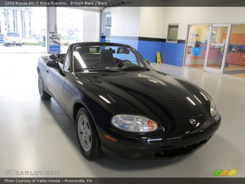 Brilliant Black / Black 1999 Mazda MX-5 Miata Roadster