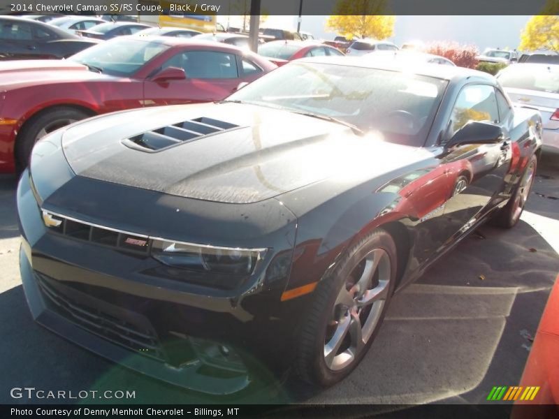 Black / Gray 2014 Chevrolet Camaro SS/RS Coupe