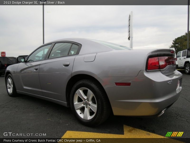 Billet Silver / Black 2013 Dodge Charger SE