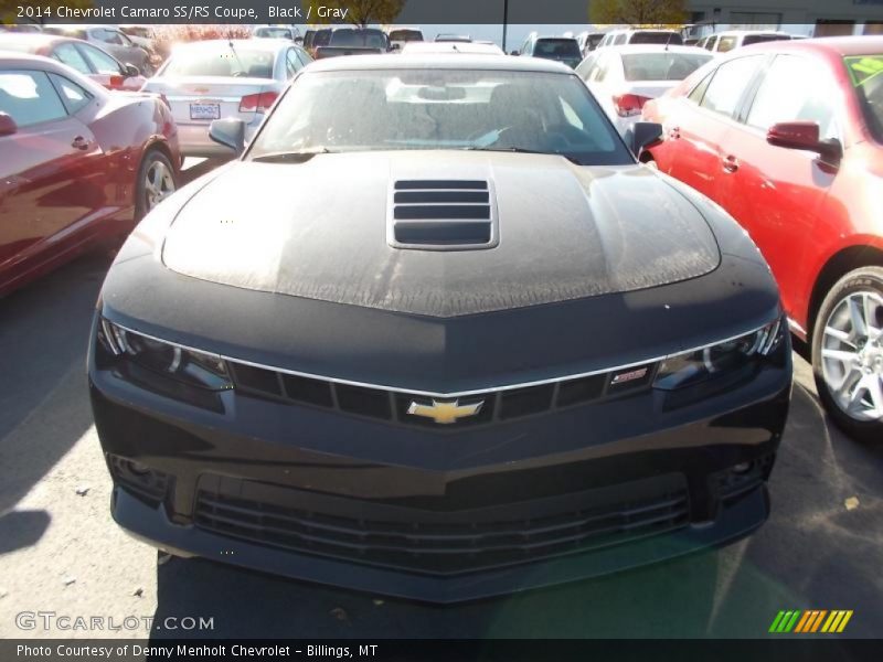 Black / Gray 2014 Chevrolet Camaro SS/RS Coupe