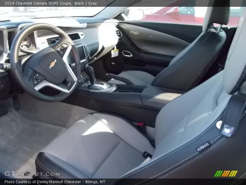 Black / Gray 2014 Chevrolet Camaro SS/RS Coupe