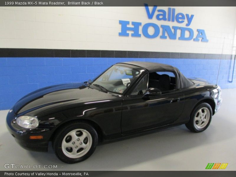 Brilliant Black / Black 1999 Mazda MX-5 Miata Roadster