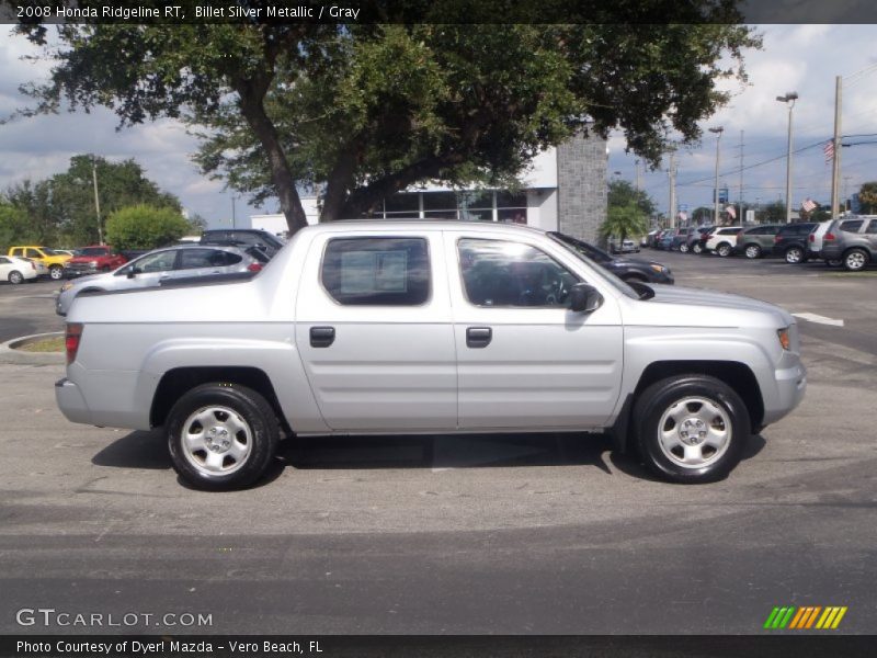 Billet Silver Metallic / Gray 2008 Honda Ridgeline RT