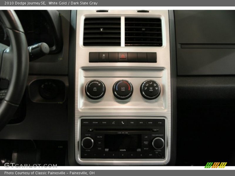 White Gold / Dark Slate Gray 2010 Dodge Journey SE