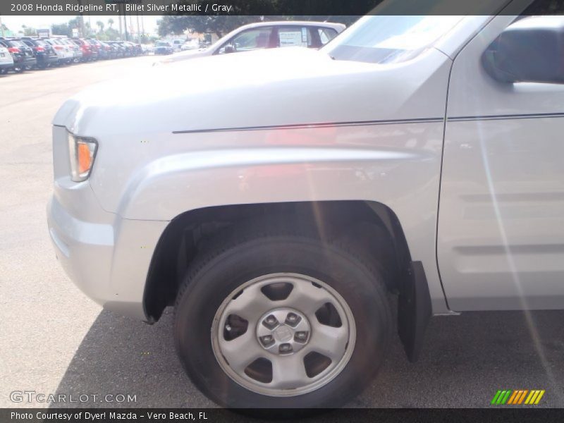 Billet Silver Metallic / Gray 2008 Honda Ridgeline RT
