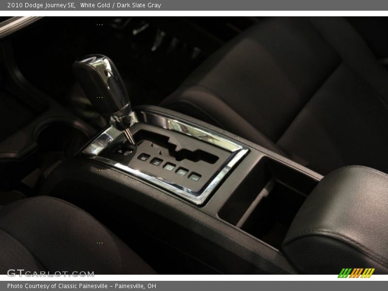 White Gold / Dark Slate Gray 2010 Dodge Journey SE