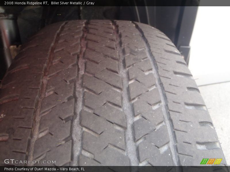 Billet Silver Metallic / Gray 2008 Honda Ridgeline RT