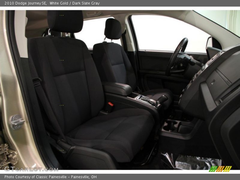 White Gold / Dark Slate Gray 2010 Dodge Journey SE