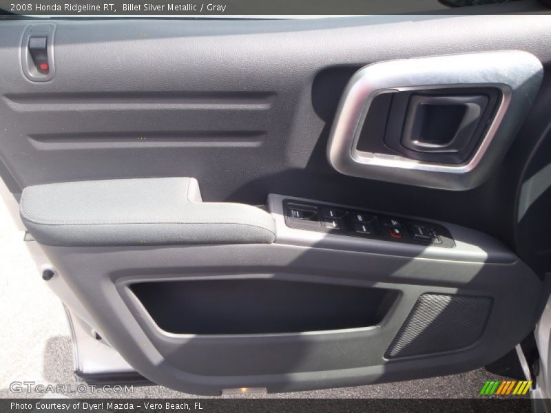 Billet Silver Metallic / Gray 2008 Honda Ridgeline RT