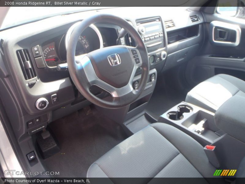 Billet Silver Metallic / Gray 2008 Honda Ridgeline RT