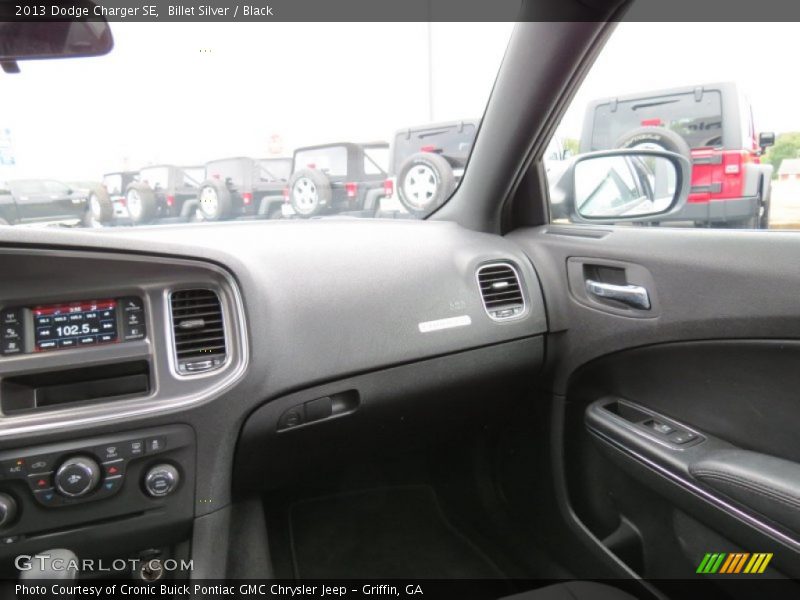 Billet Silver / Black 2013 Dodge Charger SE