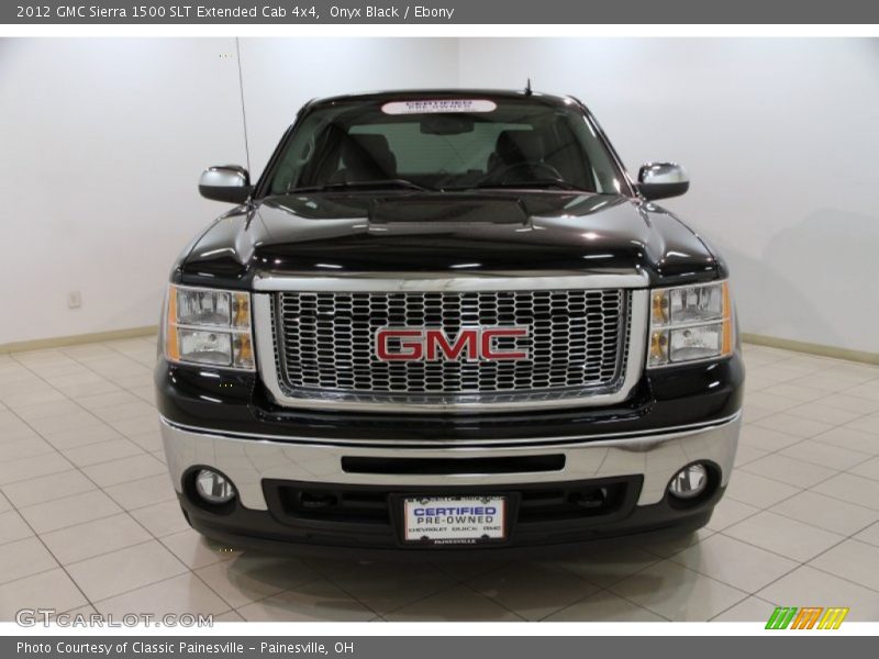 Onyx Black / Ebony 2012 GMC Sierra 1500 SLT Extended Cab 4x4