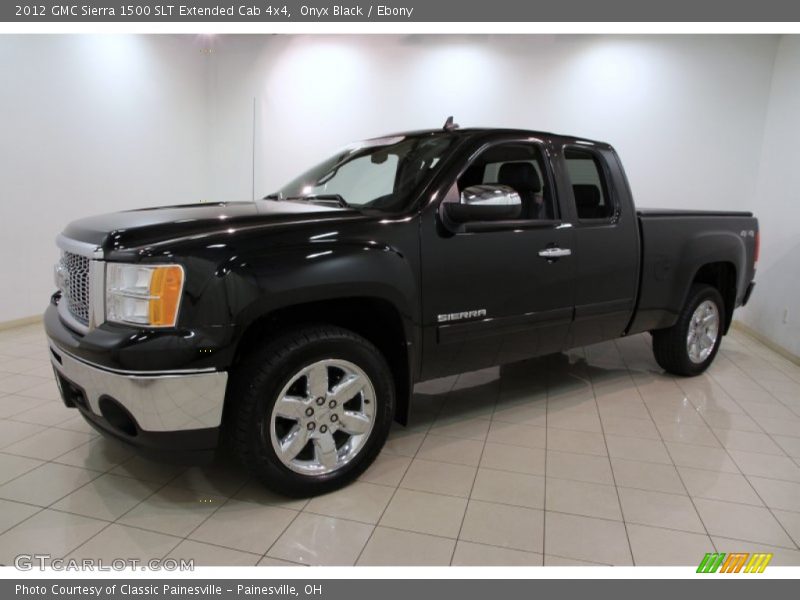 Onyx Black / Ebony 2012 GMC Sierra 1500 SLT Extended Cab 4x4