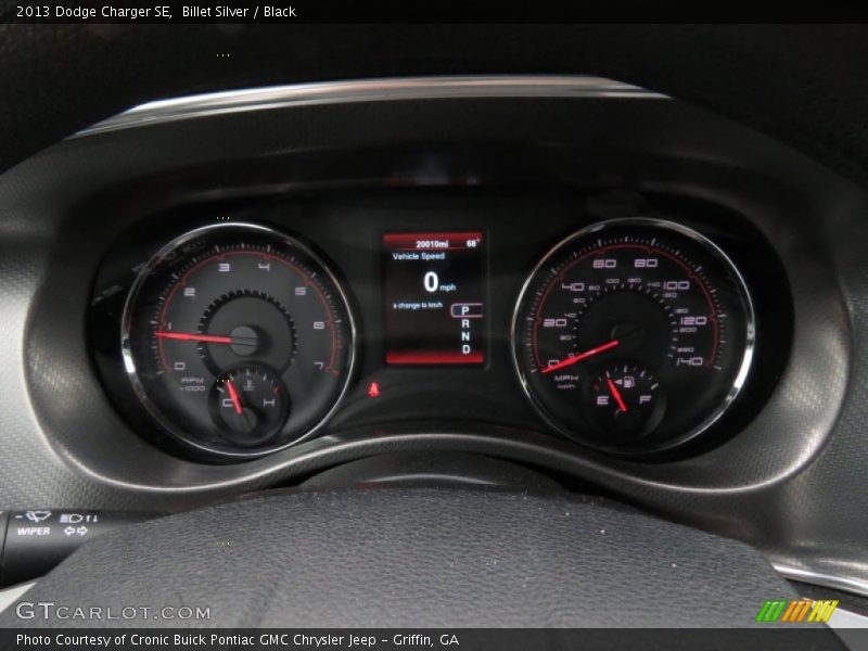 Billet Silver / Black 2013 Dodge Charger SE
