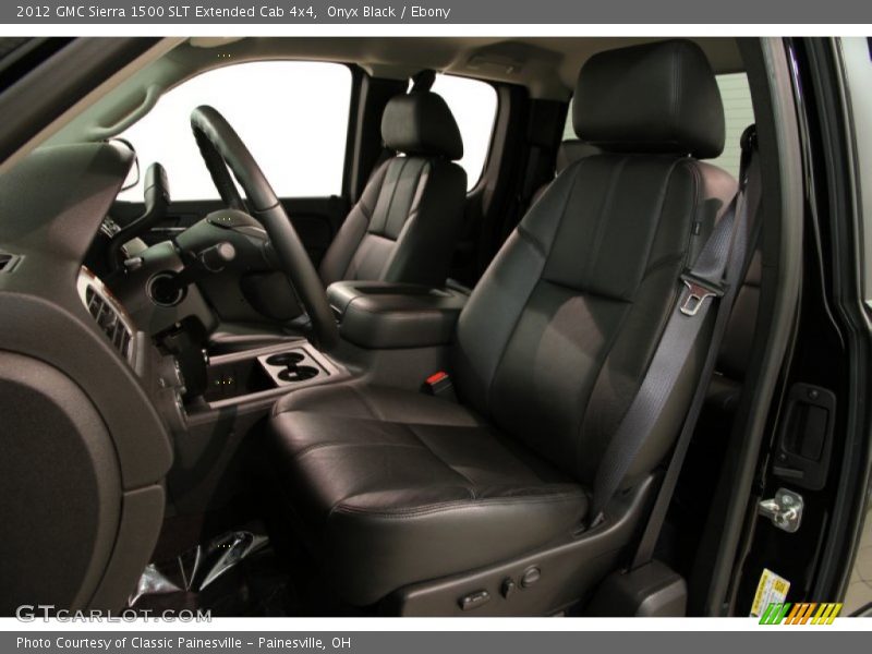 Onyx Black / Ebony 2012 GMC Sierra 1500 SLT Extended Cab 4x4