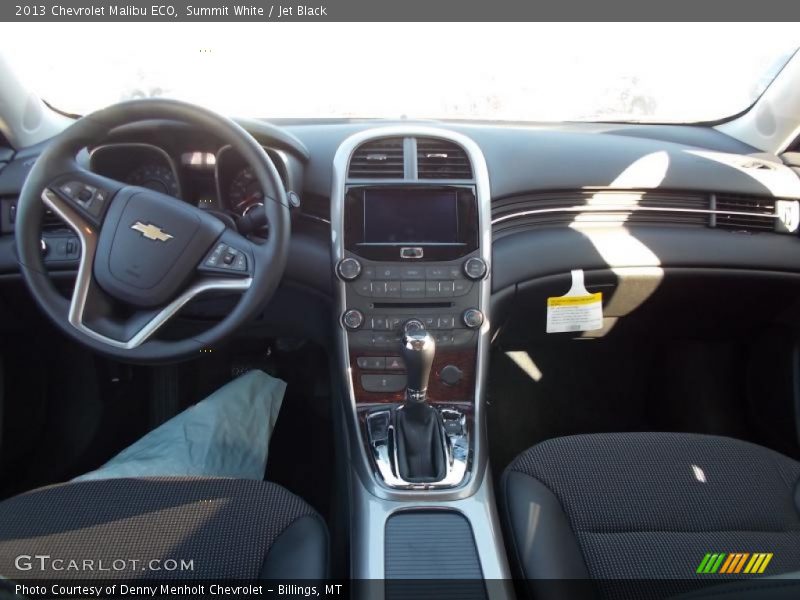 Summit White / Jet Black 2013 Chevrolet Malibu ECO