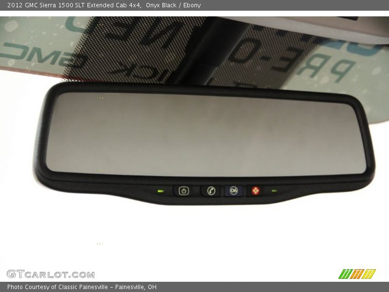Onyx Black / Ebony 2012 GMC Sierra 1500 SLT Extended Cab 4x4