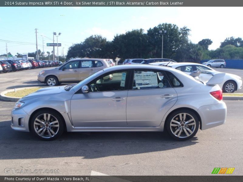  2014 Impreza WRX STi 4 Door Ice Silver Metallic
