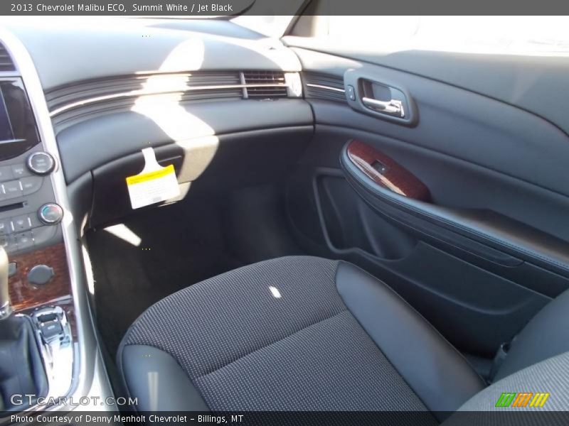 Summit White / Jet Black 2013 Chevrolet Malibu ECO