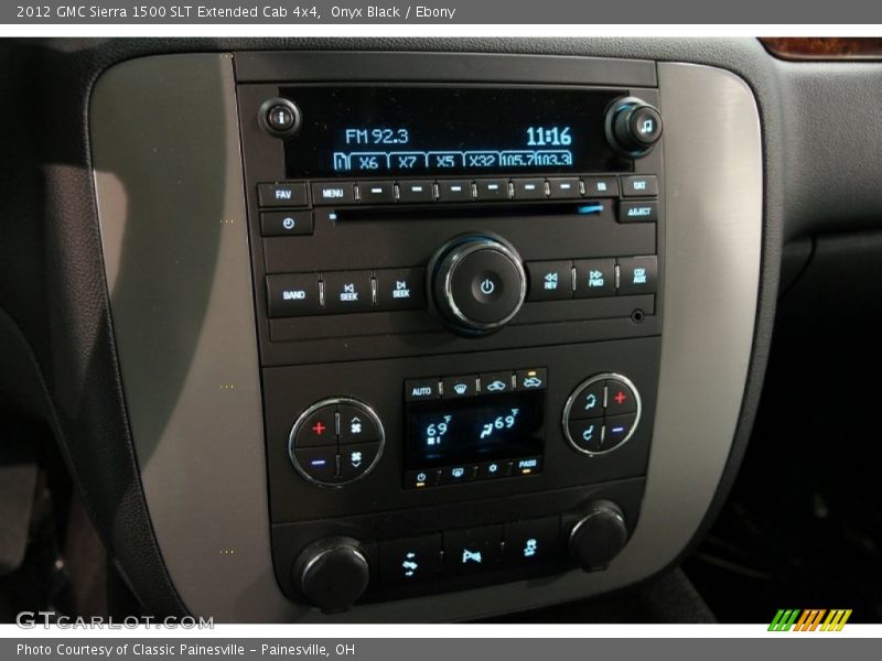Onyx Black / Ebony 2012 GMC Sierra 1500 SLT Extended Cab 4x4