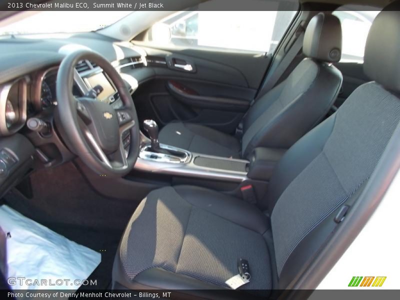 Summit White / Jet Black 2013 Chevrolet Malibu ECO