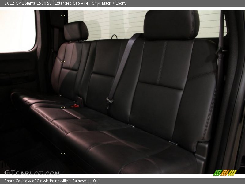 Onyx Black / Ebony 2012 GMC Sierra 1500 SLT Extended Cab 4x4