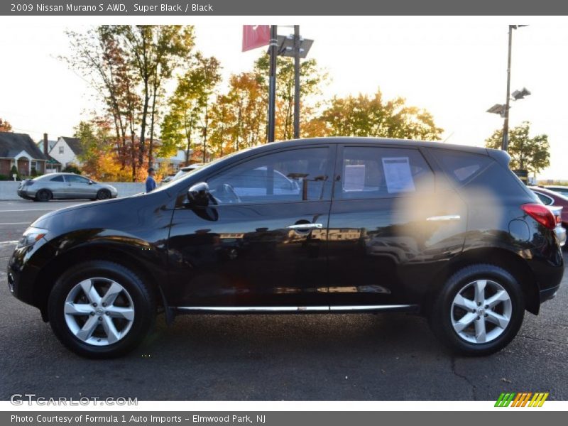 Super Black / Black 2009 Nissan Murano S AWD